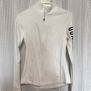 White Lululemon Define Jacket